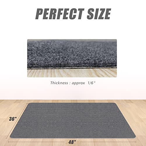 image for Sycoodeal Office Chair Mat for Hardwood Floor,Office Computer Gaming C