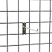 Econoco 12” Grid Panel Display Hooks, Gridwall Hooks, Display Hooks For Panel, Chrome, (Pack of 96)