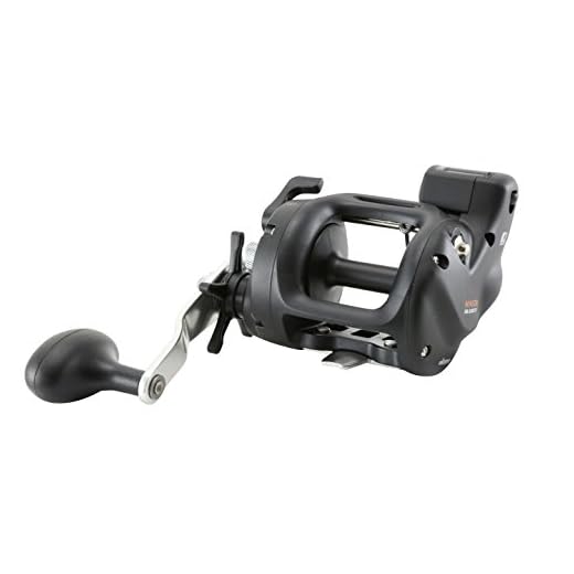 Okuma MA-30DLXT New Magda Linecounter Reel, Left Hand,Black