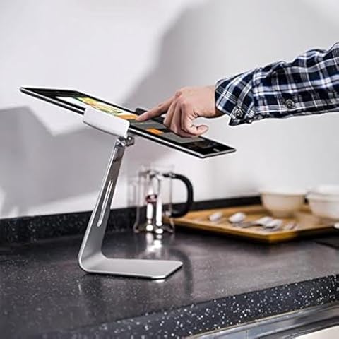 Magichold Tablet IPAD Pro Desk Stand, 360° Swivel 180° tilt Aluminium Alloy Body,Skid Resistant Bottom,Compatible with 9-13" Tablet, IPAD PRO 12.9 /IPAD/IPAD AIR/ Samsung Galaxy Cover