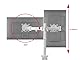 One For All Universal-Doppelmonitorarm (DM2220) Weiss