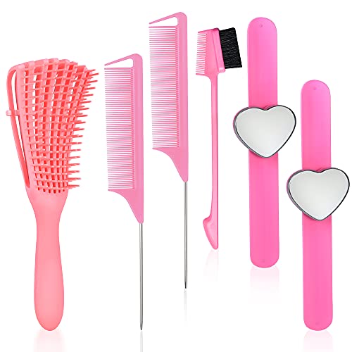 TAEFAR Magnetic Wrist Pin Cushion With 3 pcs Stainless Steel Pintail Comb, for Hair Clips Sewing, Daily Hand Sewing