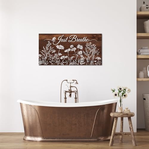 Art mural en bois de style rustique authentique