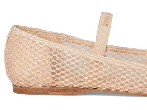 Image of kate spade new york Riley Ballet Flat, Light Beige Mesh, 7