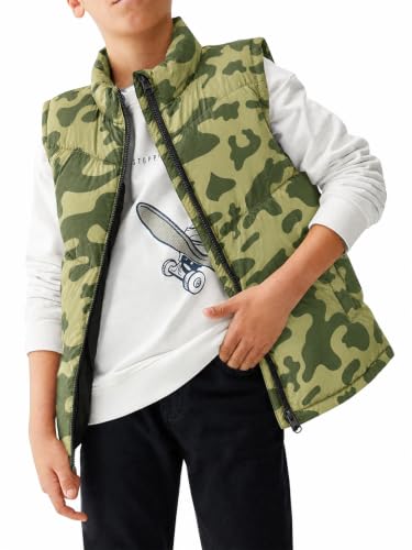 Image of Meikulo Boys Puffer Vest Zip Up Quilted Gilet Sleeveless Jackets