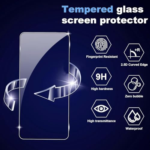 Image of OpenTech Military-Grade Tempered Glass for Nothing CMF Phone 2 Pro /Nothing Phone 3A Lite (6.77 Inch) with Edge to Edge Coverage - Case Friendly, Anti-scratch and Bubble free installation kit
