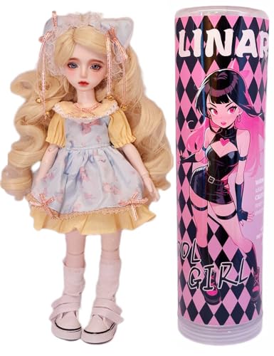 Linara Muñeca BJD 30 cm con Vestido y Accesorios miniatura 2
