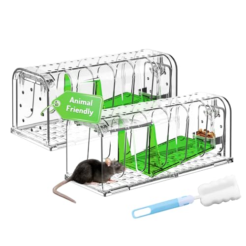 MEKEET Humane Mouse Traps (2 PCS)