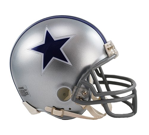 Amazon.com: Cowboys 1964-66 Throwback Riddell VSR4 Mini Football