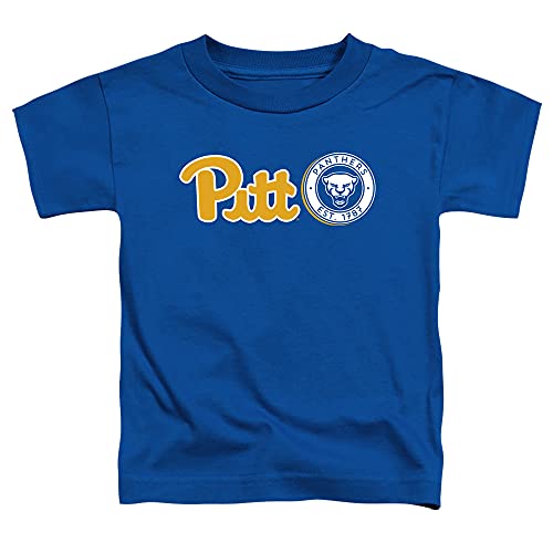 University of Pittsburgh Official Block Text Unisex Toddler T Shirt