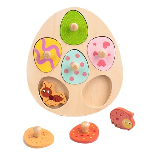 Puzzles de Formes | Jeu de Tri et d'Association en Bois Motricité Fine - Blocs Puzzle | Idée Cadeau Voyage École Garçons Filles