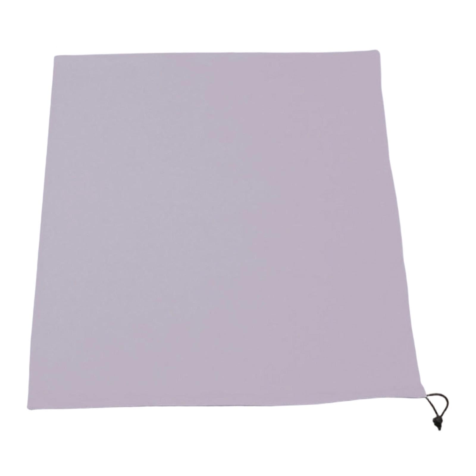Housse de chaise anti-poussière élastique grise 85x95 cm pour une protection élégante du jardin