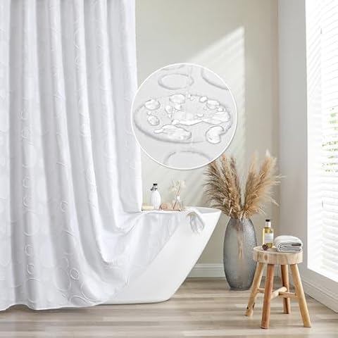 Colorful Star Boho Shower Curtain Set Cover