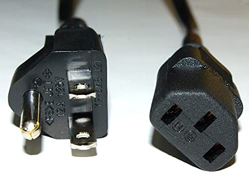 Amazon.co.jp: AC電源ケーブル 50cm 12A IEC 320 C13：接地プラグ