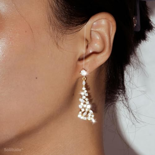 Image of Solitude (2 Pair Chain with 50 Patches) Ear Chain Transparent Stretchable Rubber Antique Ear Chain | Champaswaralu for Women and Girls | Invisible Kaan Chain for Heavy Earrings with Support Patch