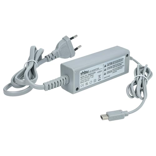 and S411==EMPTYvhbw Bloc d'alimentation Compatible avec Nintendo Wii U Gamepad Console de Jeux