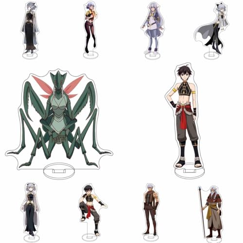 アクリルスタンド 異世界黙示録マイノグーラ～破滅の文明で始める世界征服～台座あり 置物 アニメキャラクター 周辺 両面透明 札を立てる 軽量 人気アニメ 展示用 萌えグッズ 誕生日プレゼント ギフト 6点セット 非公式 (9（1点セット）) [並行輸入品]のサムネイル