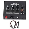 Omquot Dynamic Condenser Microphone Amplifier 60DB Gain 48V Power for Home Studio Aluminum Alloy #5