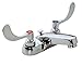 Symmons S-250-2-LWG Symmetrix Centerset 2-Handle Bathroom Faucet with Drain Assembly in Polished Chrome (2.2 GPM)