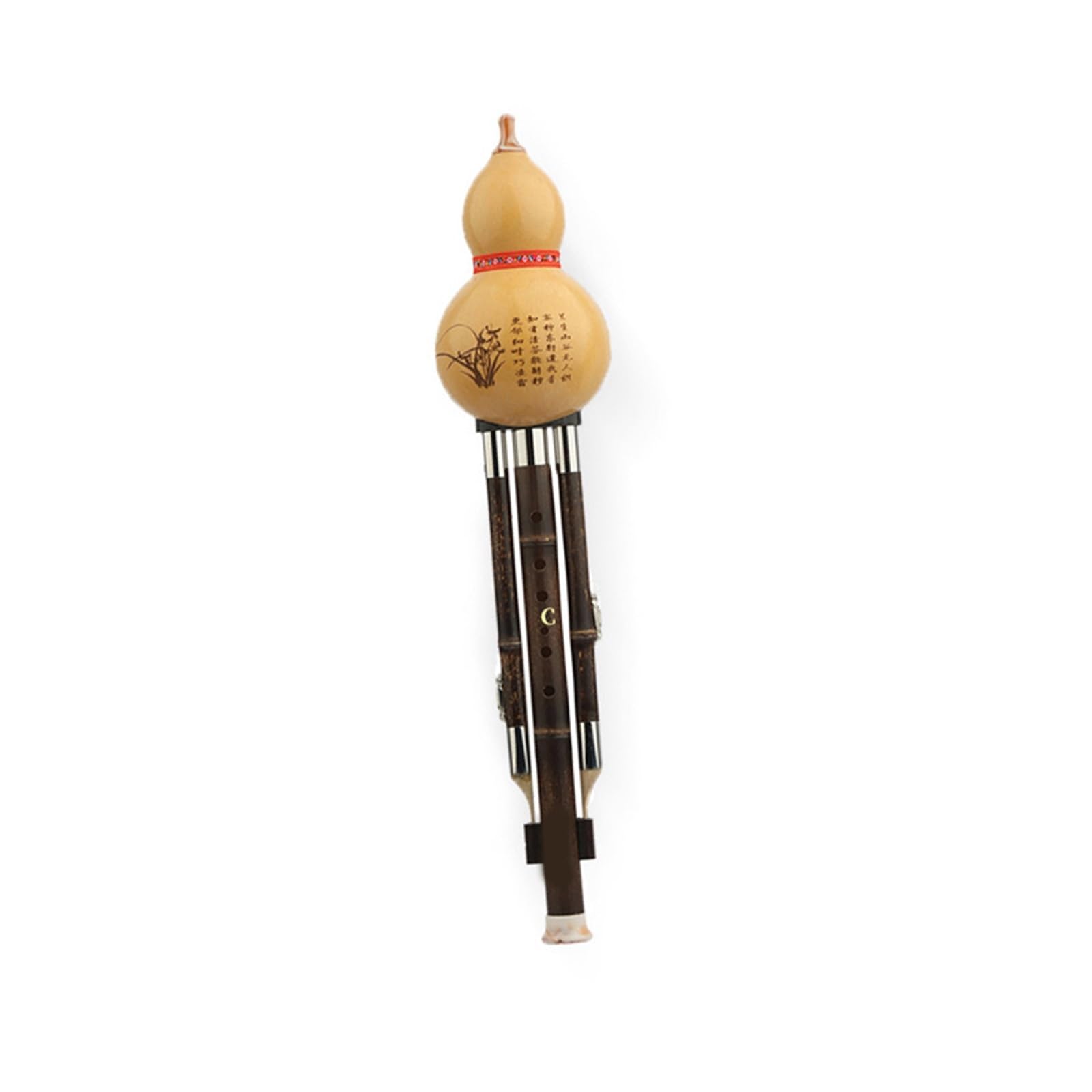Flauta De Calabaza Natural 7 Agujeros Instrumento Para Principiantes Rendimiento Profesional Para Adultos En Do Mayor Conjunto Hulusi