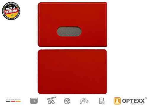 OPTEXX RFID Custodia per 3 tessere per carte di