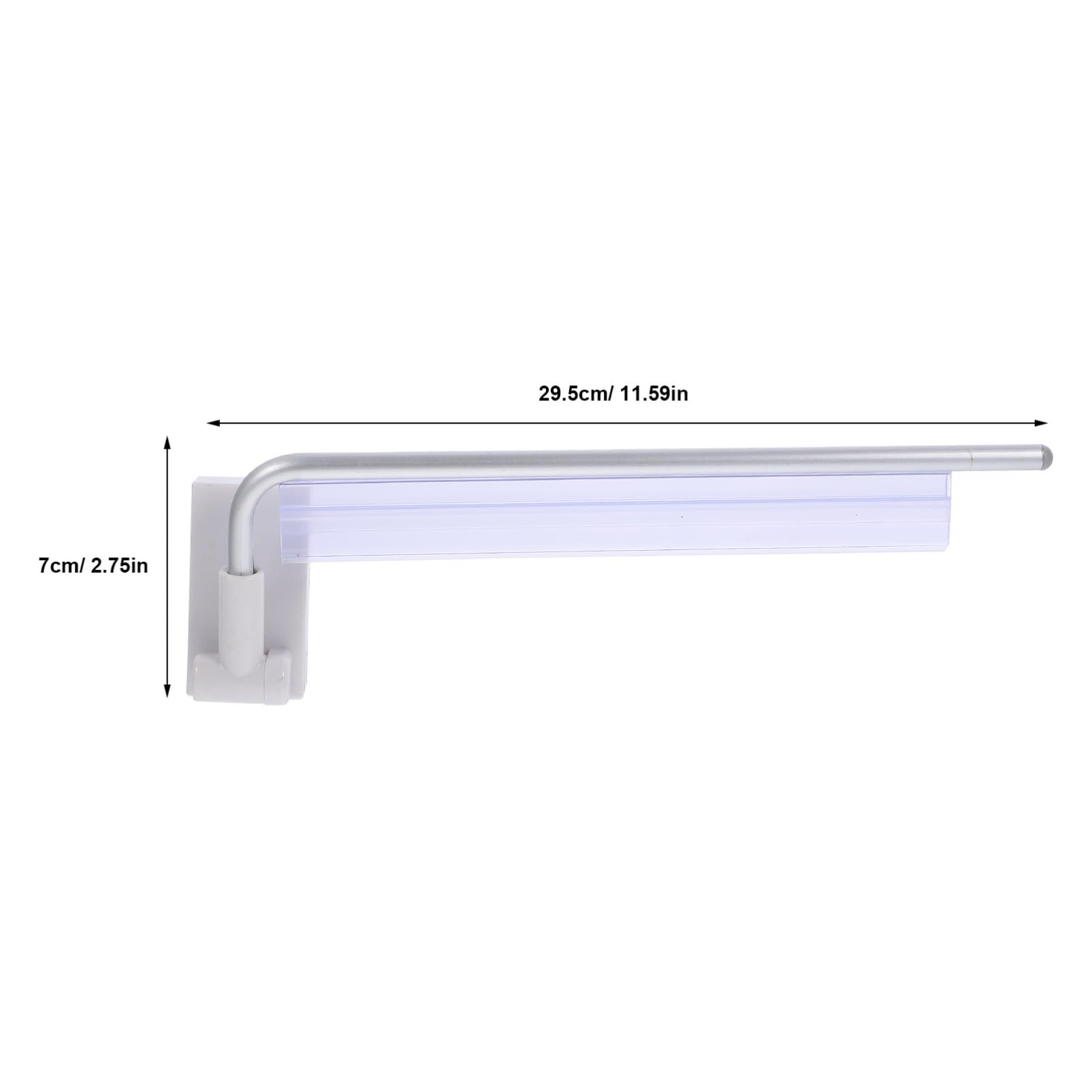 4pezzi Supporto Magnetico Per Cartelli Porta Segni Trasparente Base Magnetica Per Esposizione Per Vetrine e Scaffali Di Stabilità e Design Elegante