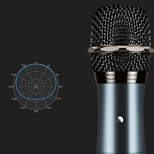 Condensador USB | Microfone de computador com montagem de choque ajustável - MIC Set Equipamento par