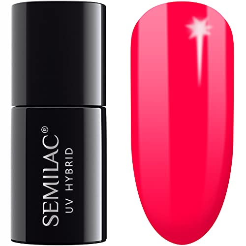 Semilac Esmalte Semipermanente UV 568 Neon Ruby 7ml