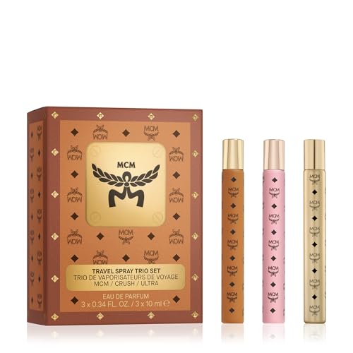 MCM Eau de Parfum Travel Spray Trio Set - MCM CRUSH amd ULTRA 3 X 0.34 Fl. Oz.