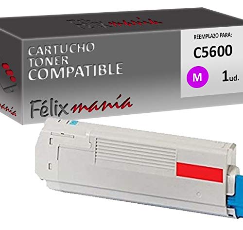 Toner Magenta Compatible para Oki C5600 M TO572