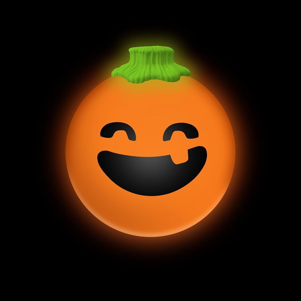 Schylling Needoh Jack Lantern Glow in The Dark Pumpkin Faces Assorted