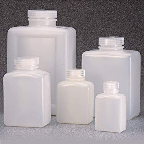 Amber Bottles, 32 oz (1000 mL) Nalgene HDPE Translucent 38-430, case/50