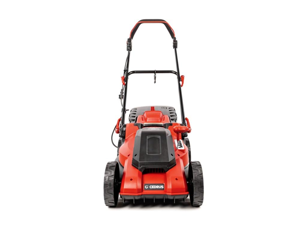 Hahn & Sohn CEDKE40 Tosaerba elettrico 1800 W, larghezza 40 cm, cestello collettore 45 l, regolazione altezza, silenziosa