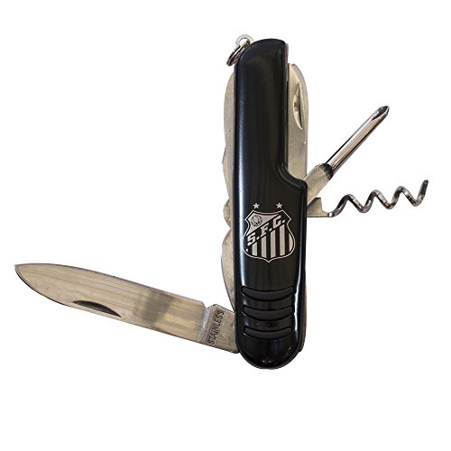 Canivete Com Chaveiro Na Lata - Santos