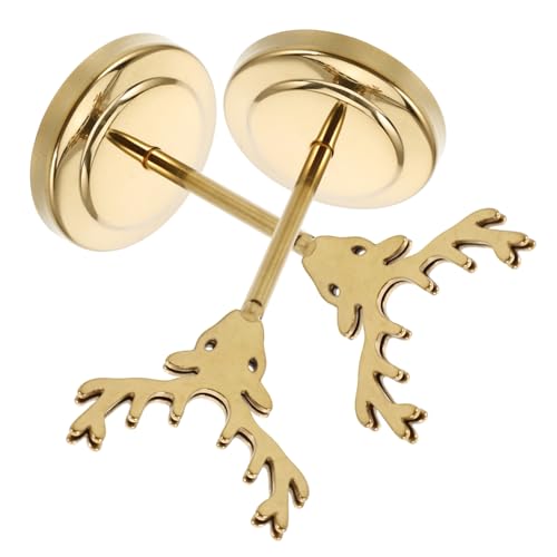 Cabilock Soporte Portatarjetas De Mesa 2 Unidades Diseño Elegante Acero Inoxidable