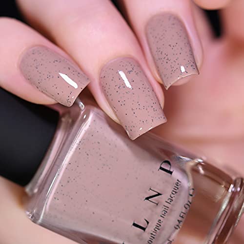 Image of ILNP Tan Lines - Sandy Taupe Speckled Nail Polish