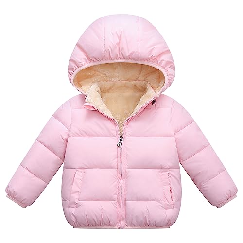 Podgina Baby Girls Outwear Coats Clothes For 6-9 9-12 Months Winter Puffer Jacket Outfit
