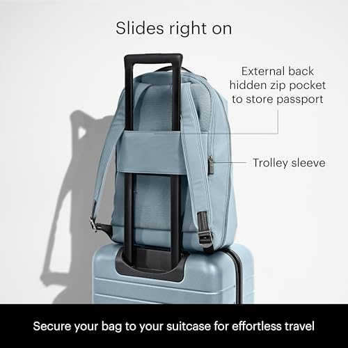 Mochila EveryWhere Zip para Viaje Azul 16'' Laptop miniatura 4