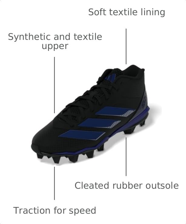 Image of adidas Originals Men's Adizero Impact.2 Molded American Football Shoes