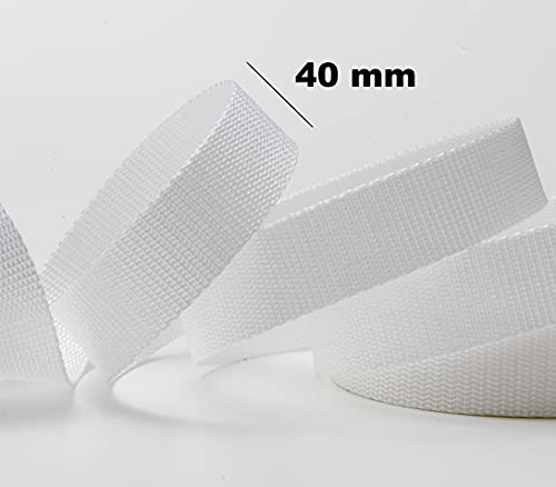 IPEA,BS0906440/01 Heavy Webbing Nylon Strap for Backpack and Bags, 10 Meters Length, Multipurpose Rope for Sewing Sports - Image 3