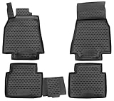 Pflegeleichte Gummimatte Auto - Die Gummimatten Auto lassen sich ganz einfach im Fußraum des Autos auslegen. Sollten die Auto Fussmatten Gummi dreckig werden, lassen sie sich mit einem Schlauch ganz einfach abspritzen. Auch mit einem Hochdruckreiniger (circa 15 cm Abstand halten) können die Fussmatten Auto gesäubert werden - kein Problem für unsere Auto Fußmatten