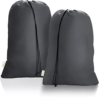 OTraki XL Travel Laundry Bags 2 Pack 28 x 45 inch Heavy Duty Drawstring Dorm Large Organizer Bag Tear Resistant Big Laundr...