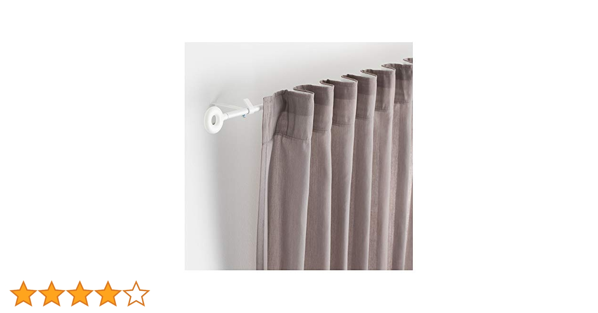 Amazon｜IKEA(イケア) IRJA 70172804 カーテンロッドセット