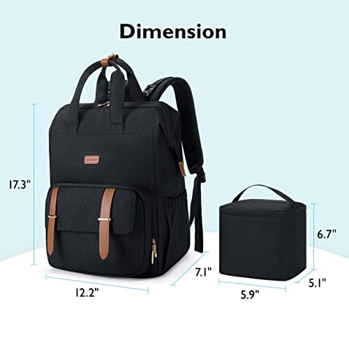 Mommore Breast Pump Backpack For Spectra S1,S2 Medela Diaper Bag Backpack For Working Moms With 15.6 Inch Laptop Sleeve thumb #6