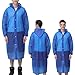 Raincoat with Hood Adult EVC Fashion Travel Outdoor Raincoat Thick Raincoat Transparent Unisex Rain Gear