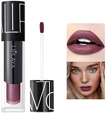 Mimore Moist Lipstick Trucco professionale Rossetto liquido per labbra, Tazza antiaderente impermeabile Colori sexy Rossetto Idratante Levigante, Lunga durata 24h Idratante Impermeabile (107)
