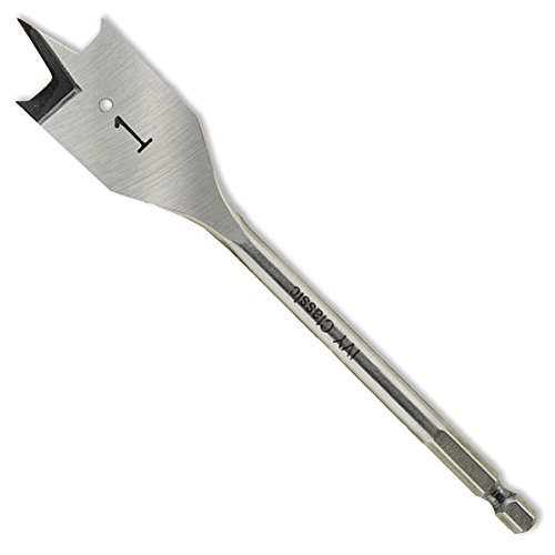 Ivy Classic 10716 1 X 6-Inch Swift Bore® Wood Spade Bit, High-Carbon Steel, 1/Card #TOP7