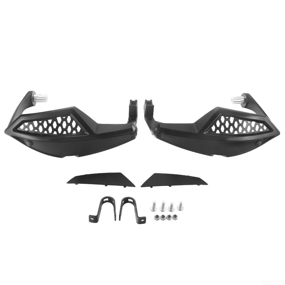 Protectores de mano de plástico ABS para manillar, color negro