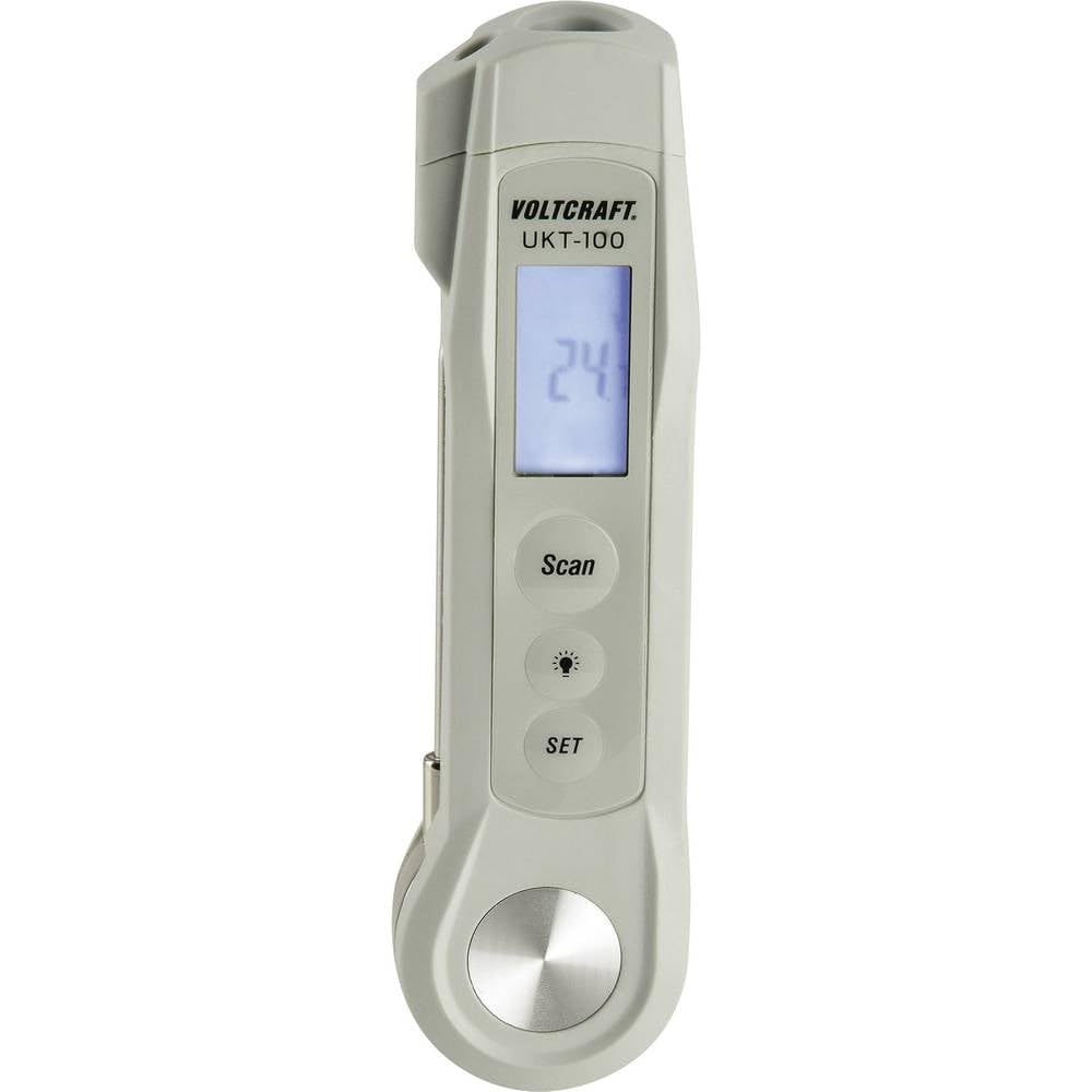 VOLTCRAFT UKT-100 Termometro a penetrazione Campo di misura temperatura -40 fino a 280 °C Luce LED, Misurazione IR senz