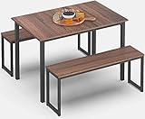 【Parámetro】Dimensiones de Mesa 1100x700x755mm; Bancos Dimensiones 1000x270x455mm